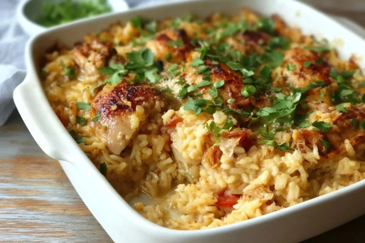 Casserole de poulet et riz de Mamie -1