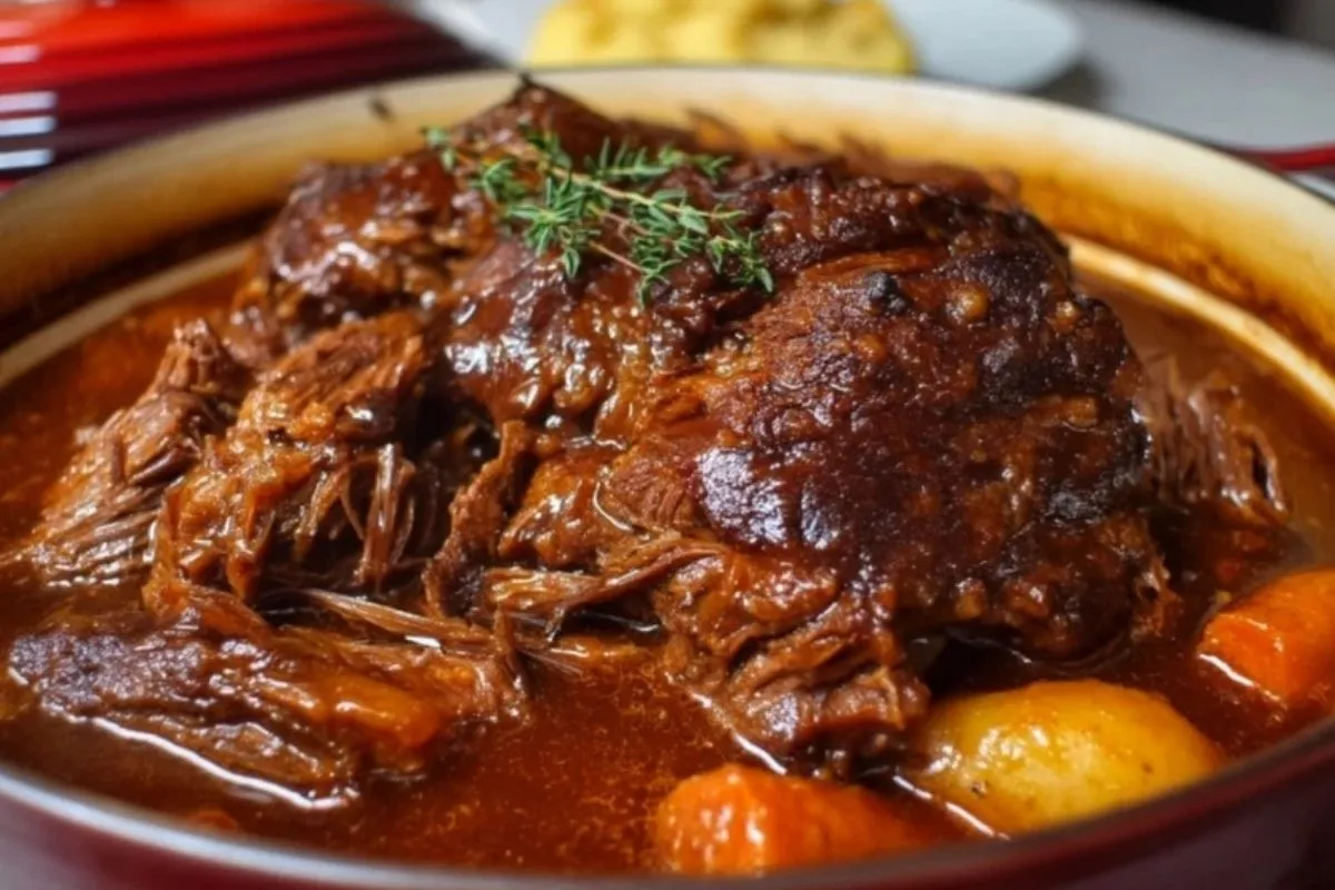 Poitrine de bœuf mijotée - 1