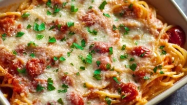 Spaghetti au four facile - 1