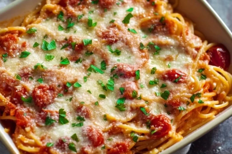 Spaghetti au four facile - 1