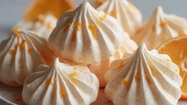 Biscuits à la Meringue à lOrange - 1