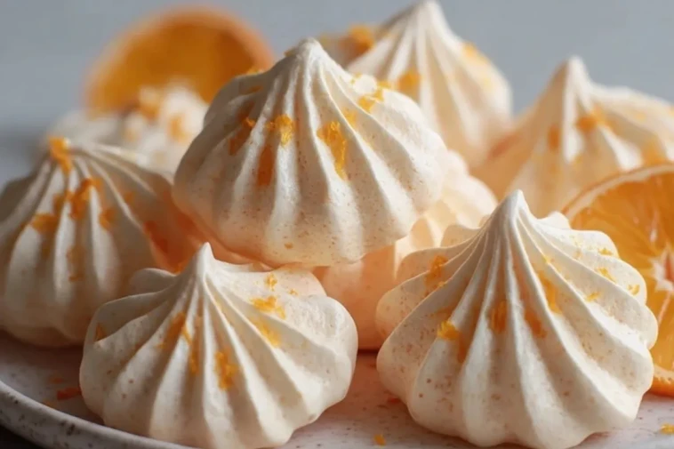Biscuits à la Meringue à lOrange - 1