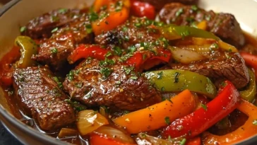 Boeuf aux poivrons -1