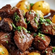 Boeuf Sauté À LAil Et Pommes De Terre - 1