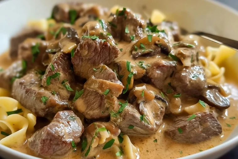 Boeuf Stroganov - 1