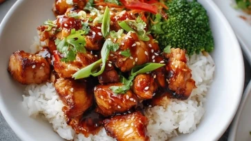 Bol De Poulet Teriyaki - 1