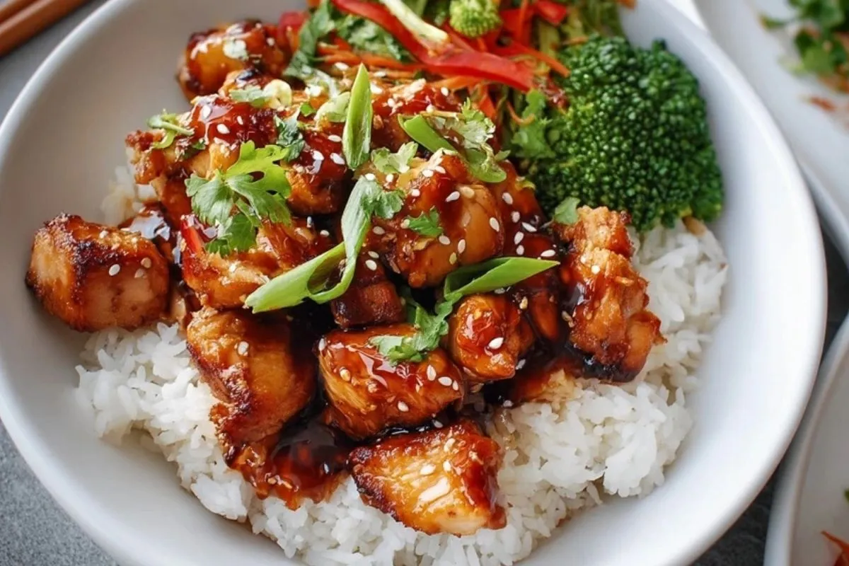 Bol De Poulet Teriyaki - 1