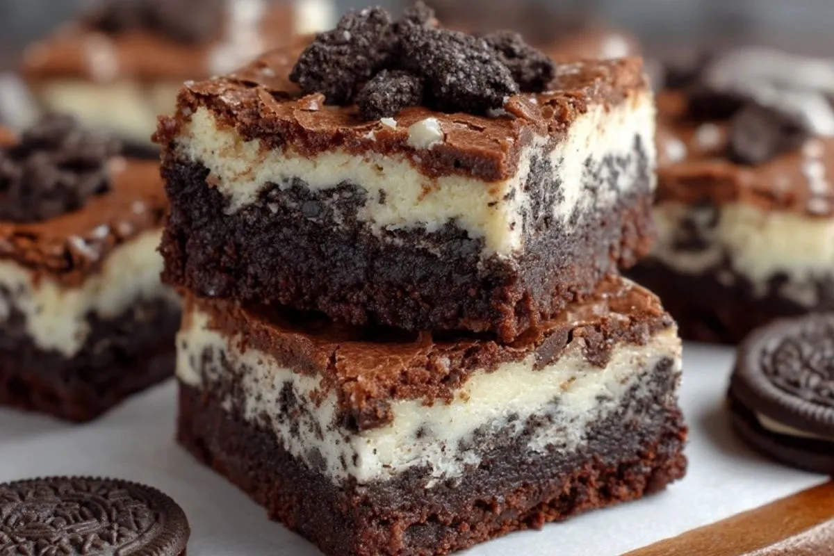 Brownies Aux Cookies Et Crème- 1