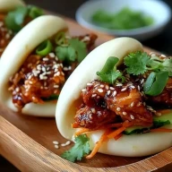 Buns Coréens Au Poulet - 1