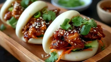 Buns Coréens Au Poulet - 1