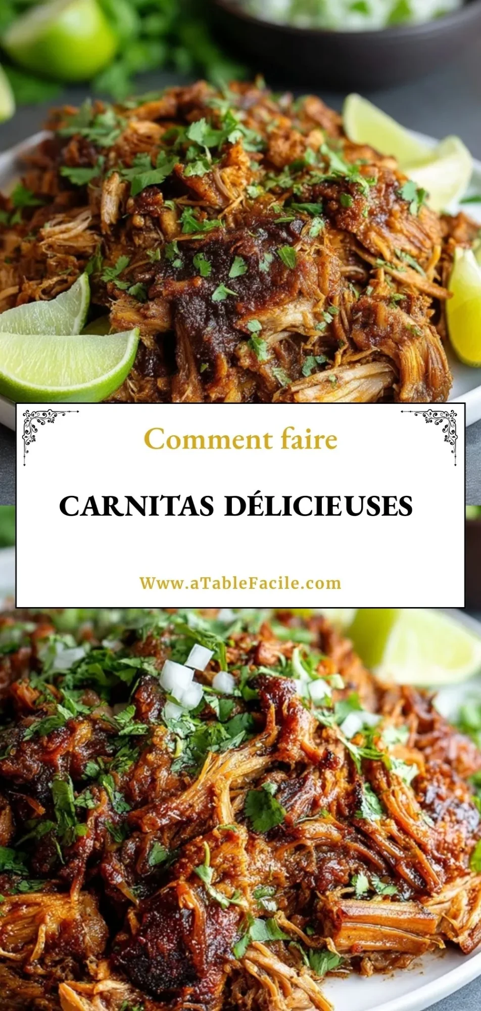 Carnitas Délicieuses - Pin 1