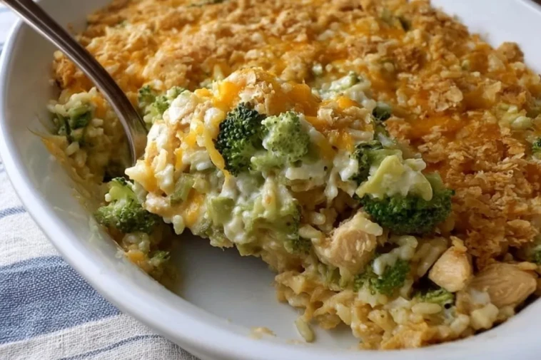 Casserole De Poulet, Brocoli Et Riz - 1 (1)