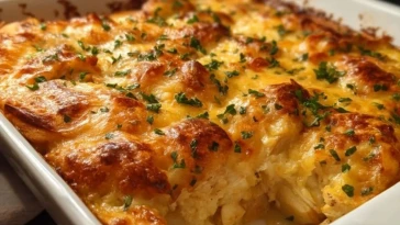 Casserole de poulet faible en glucides - 1