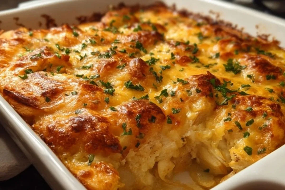 Casserole de poulet faible en glucides - 1