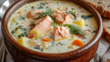 Chaudrée de Saumon Réconfortante - 1