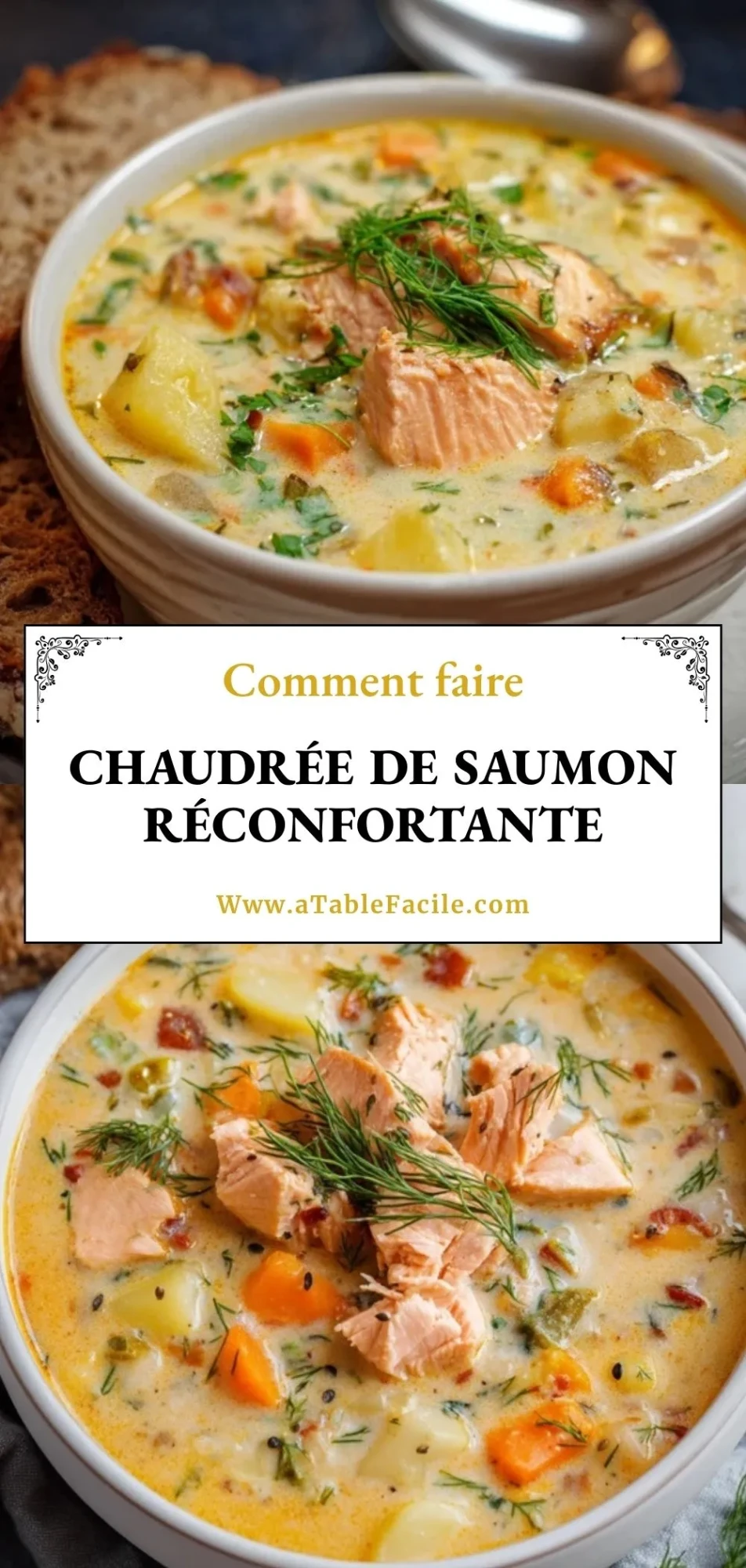 Chaudrée de Saumon Réconfortante - Pin 1