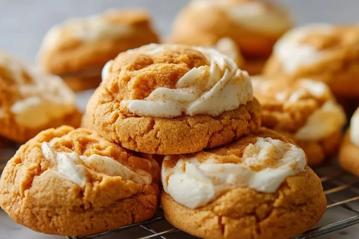 Cookies Au Fromage Blanc Et à La Citrouille - 1