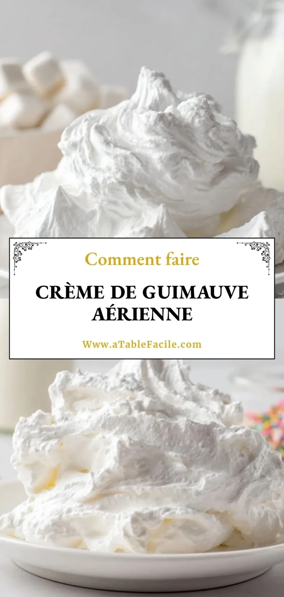 Crème De Guimauve Aérienne - Pin 1