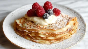 Crêpes Au Lait De Poule - 1