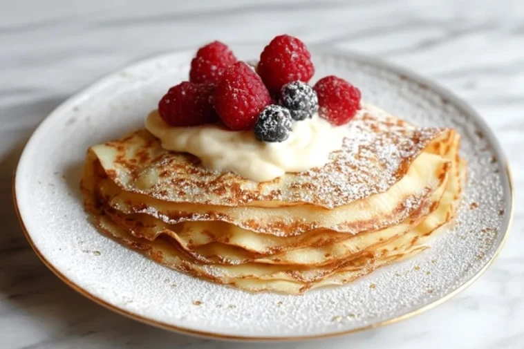 Crêpes Au Lait De Poule - 1