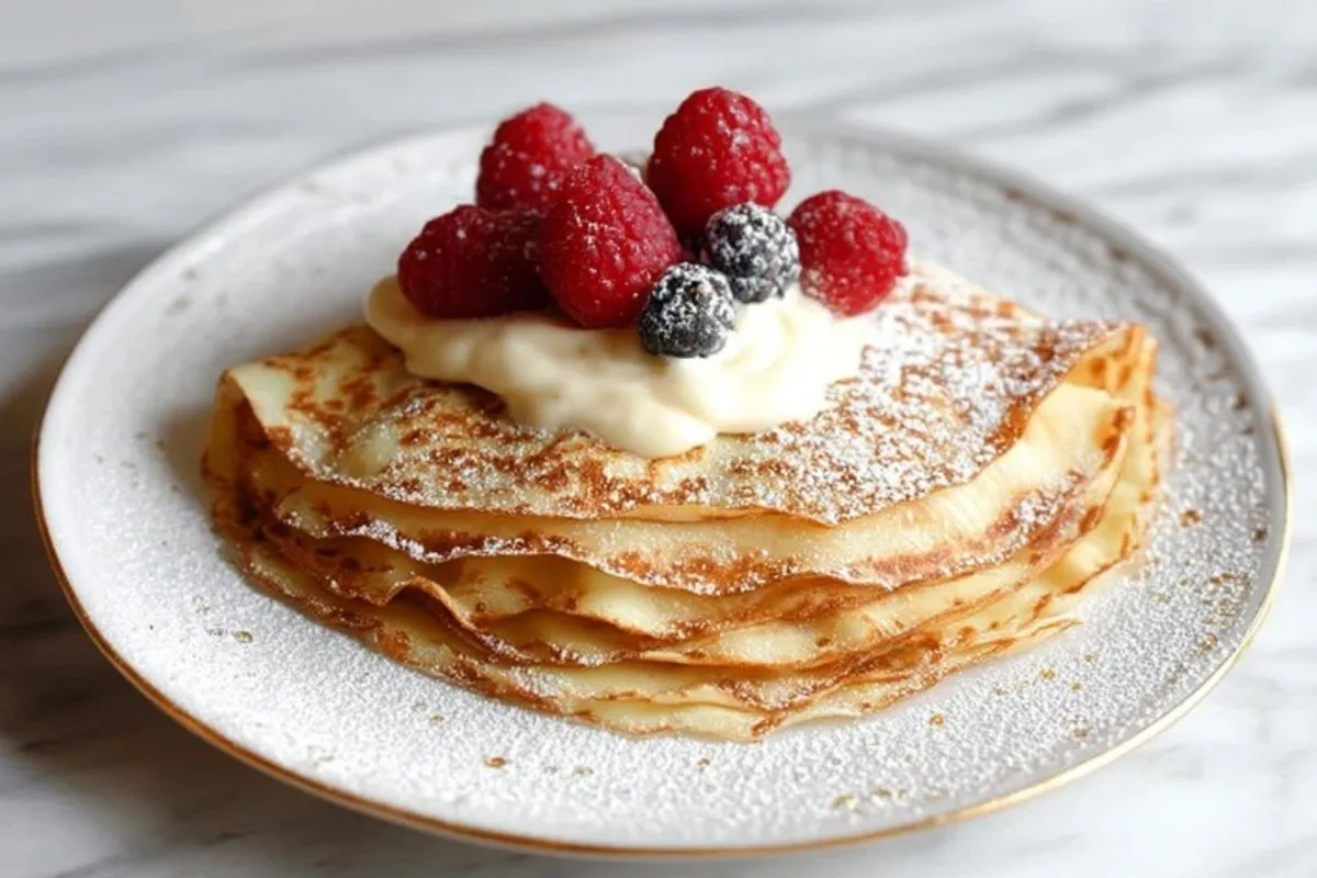 Crêpes Au Lait De Poule - 1