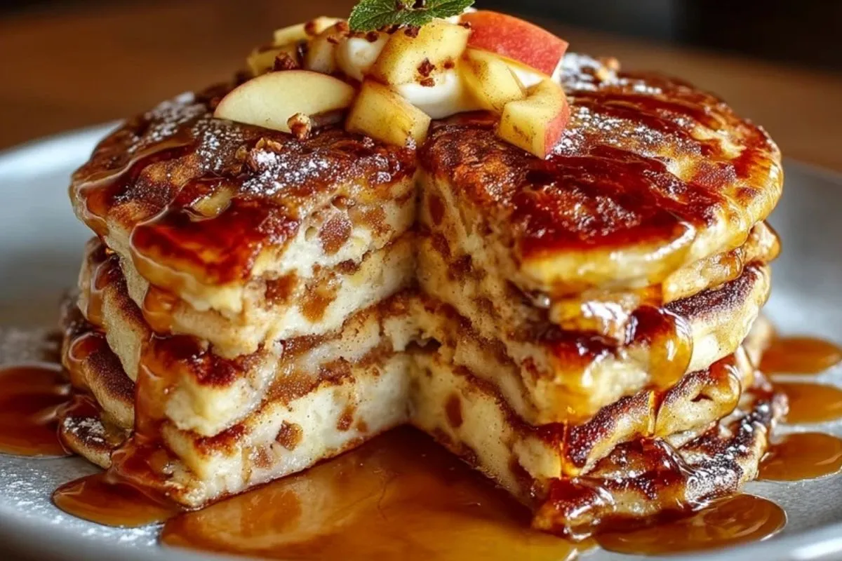 Crêpes Aux Pommes Caramélisées - 1
