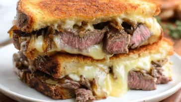 Croque-Monsieur au Steak - 1