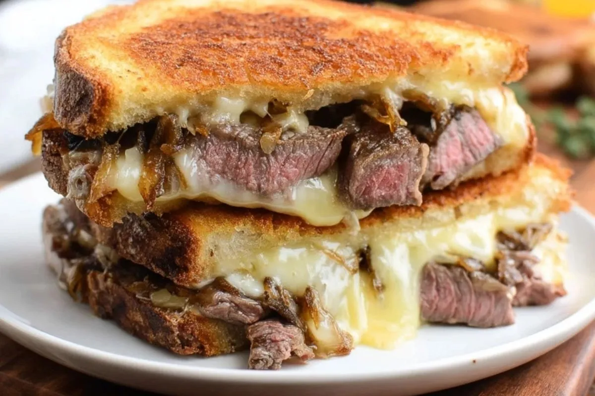 Croque-Monsieur au Steak - 1
