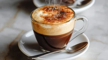 Espresso Caramel Chaud Shaké - 1