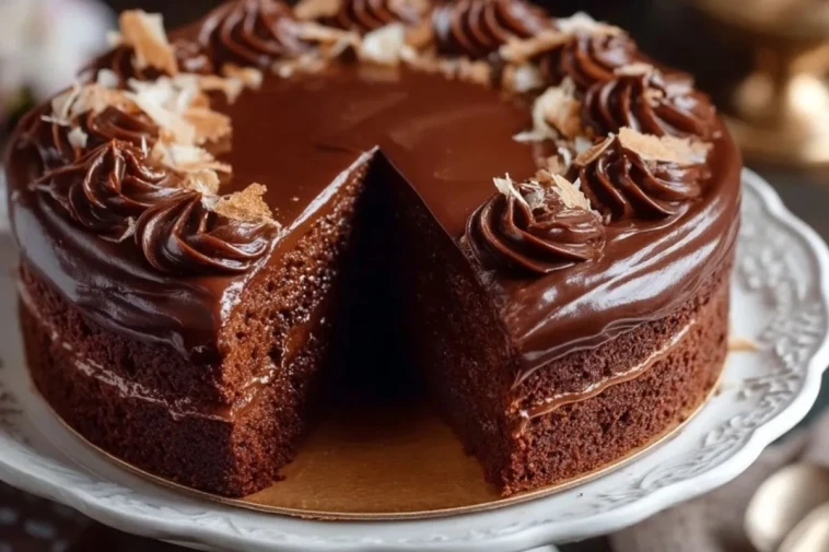 Gâteau au chocolat allemand - 1