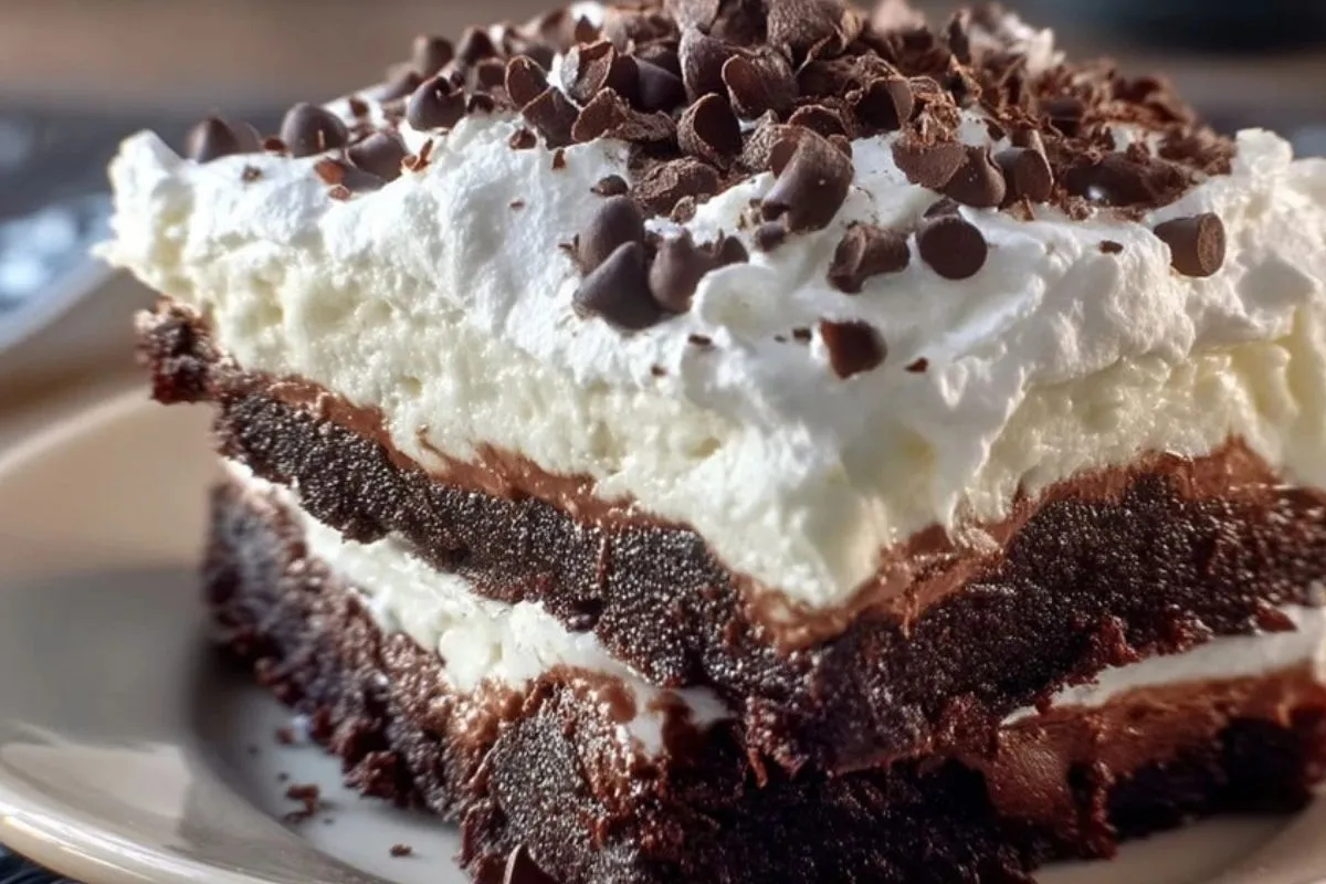 Gâteau Réfrigéré au Brownie Décadent - 1