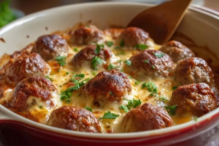 Gratin de boulettes de viande - 1