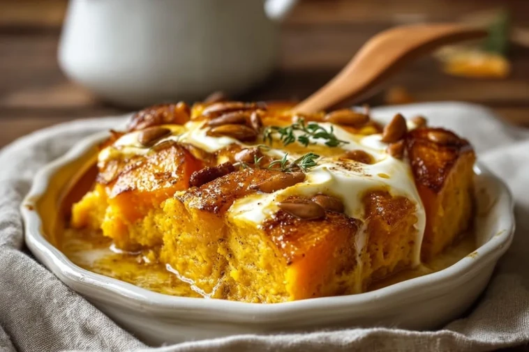 Gratin De Citrouille Au Fromage Blanc - 1