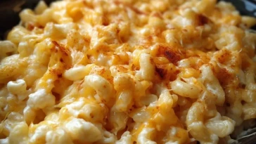 Macaroni Au Fromage Cuit Lentement - 1