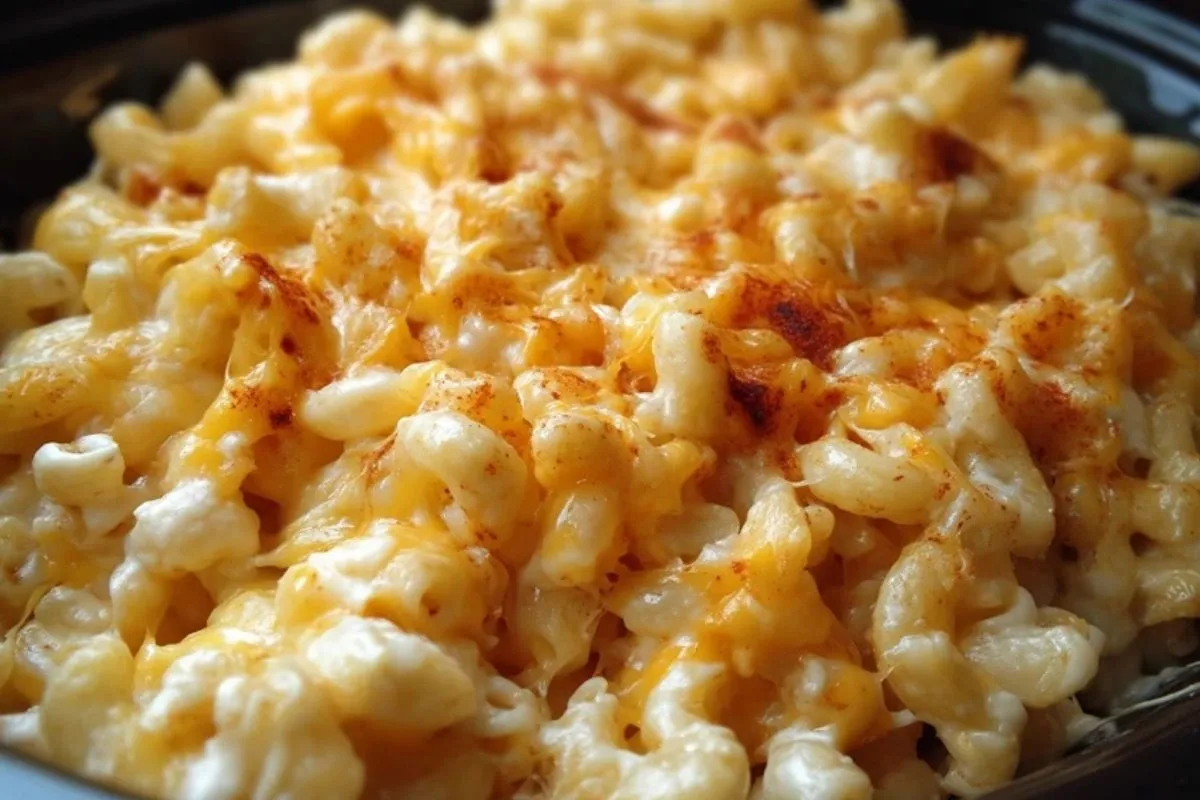 Macaroni Au Fromage Cuit Lentement - 1