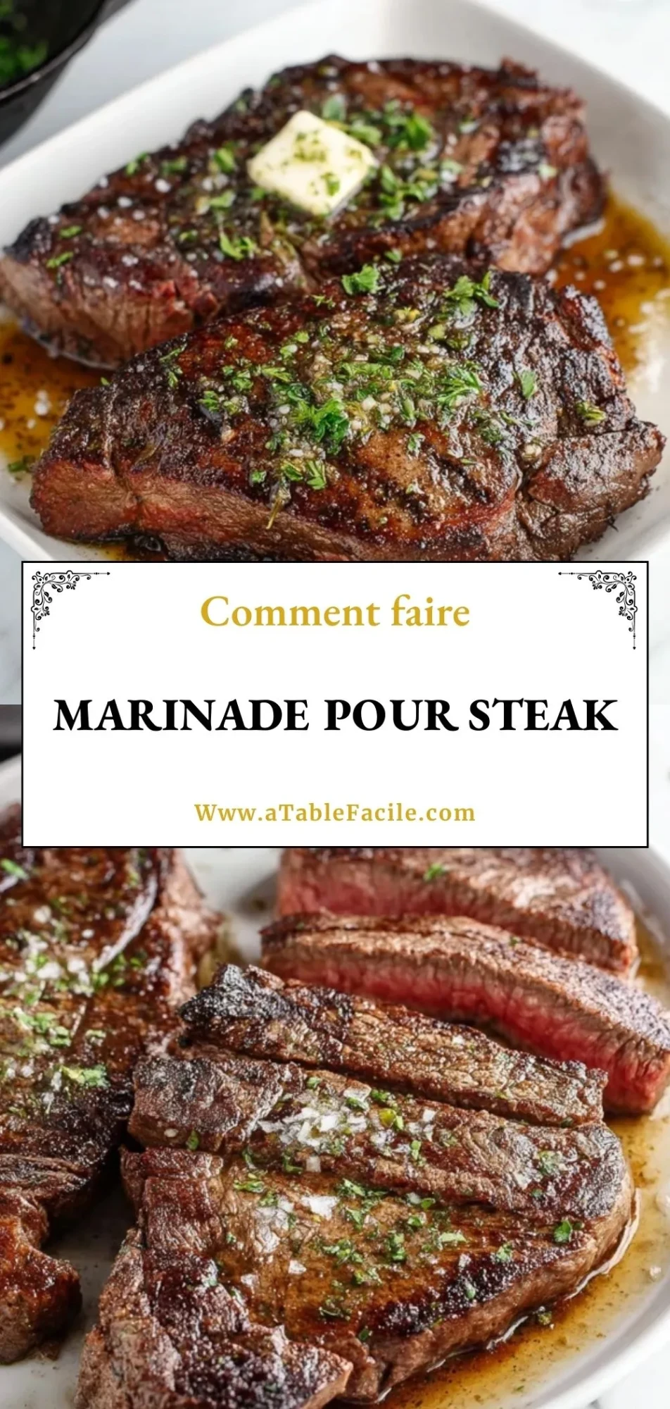 Marinade Pour Steak - Pin 1