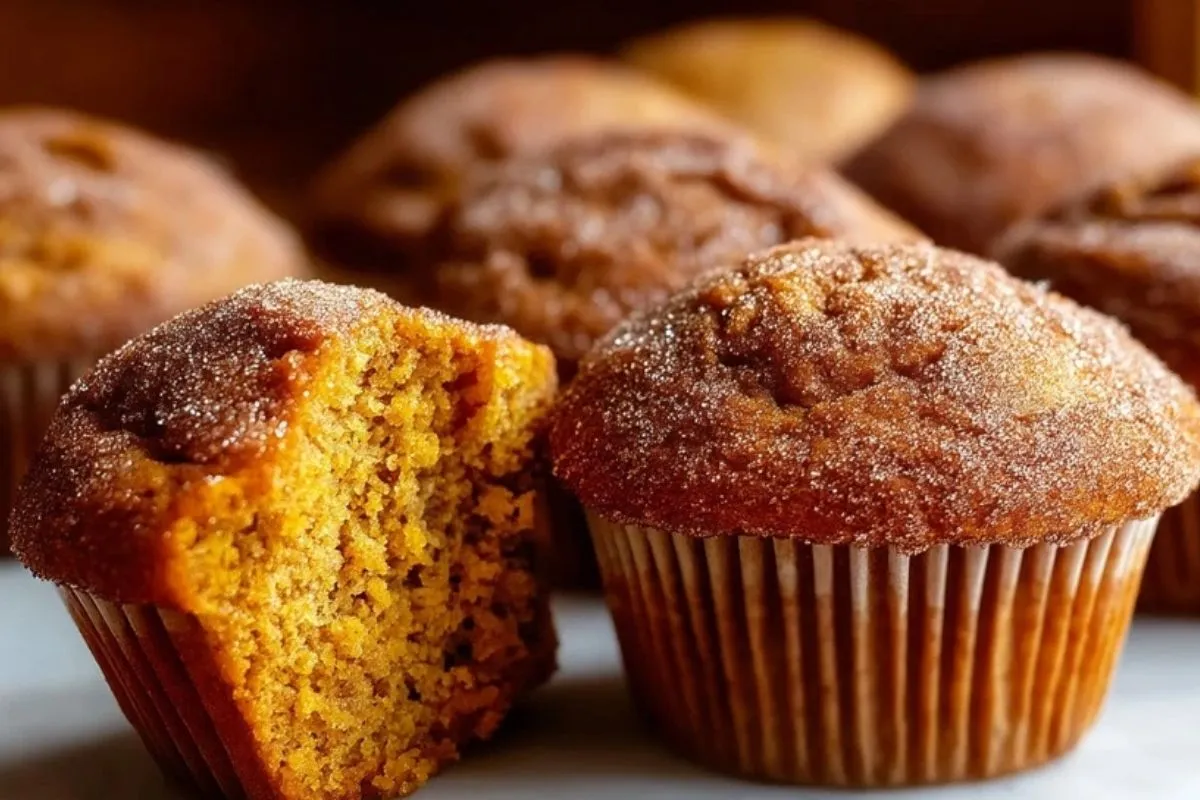 Muffins À La Citrouille Et Au Sucre Cannelle - 1