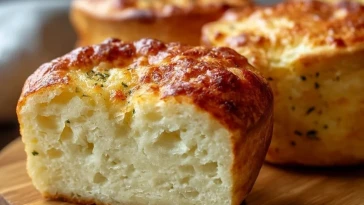 Pain au fromage cottage keto moelleux - 1