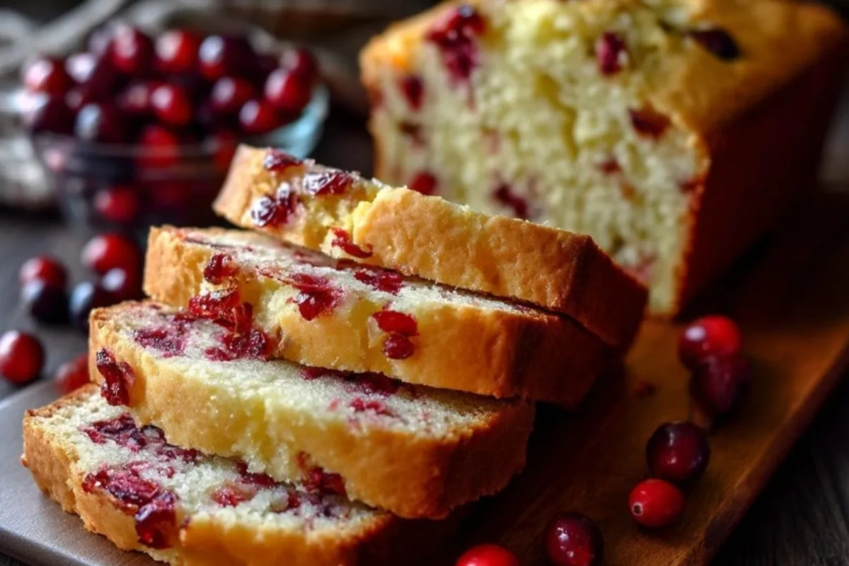 Pain Aux Oranges Et Canneberges - 1