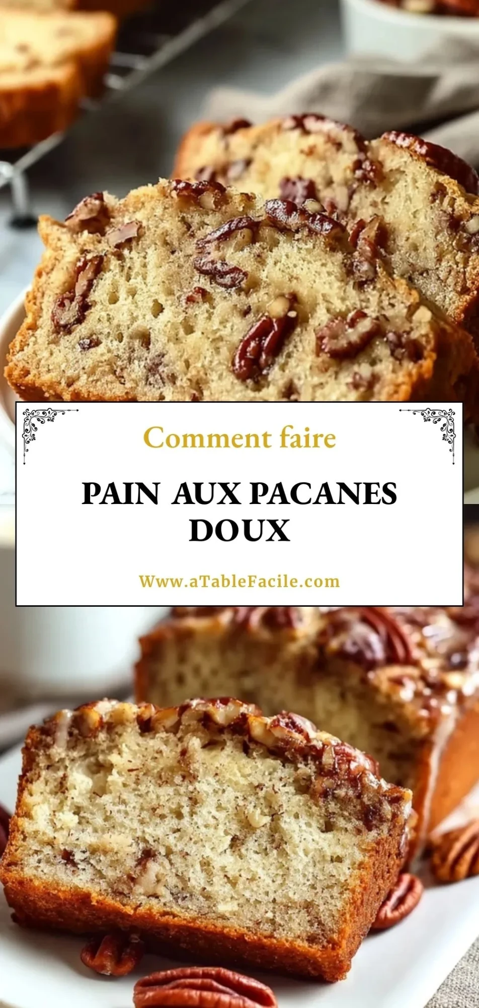 Pain Aux Pacanes Doux - Pin 1