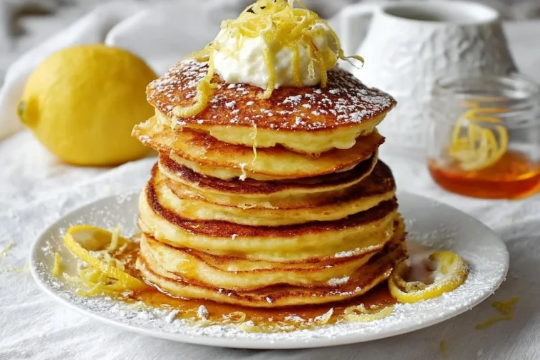 Pancakes À La Ricotta Et Citron- 1