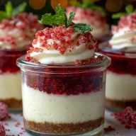 Parfaits De Cheesecake à La Canne En Sucre 1
