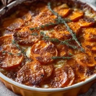 Patates Douces Gratinées à la Cannelle - 1
