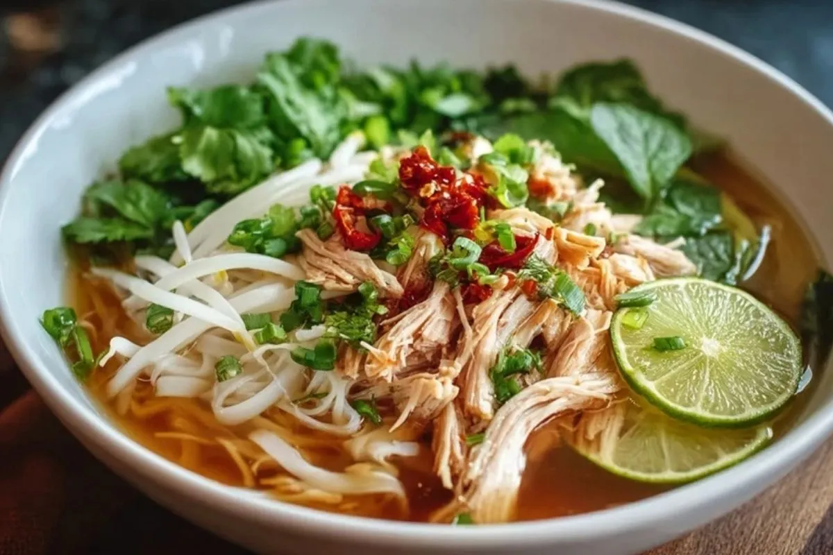 Pho Au Poulet Rôti - 1