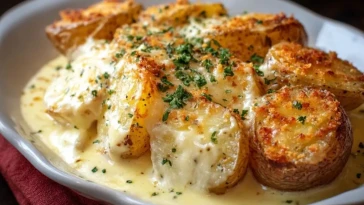 Pommes De Terre Gratinées Crémeuses - 1