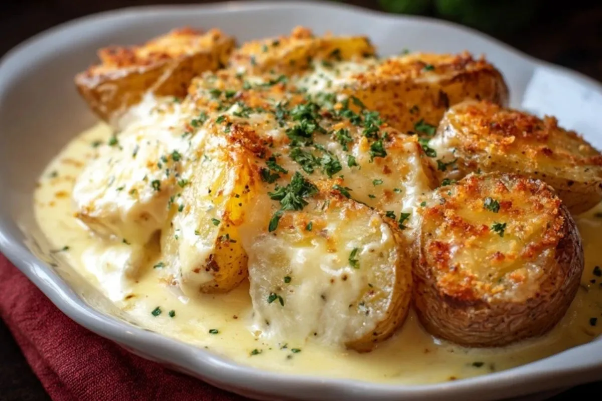 Pommes De Terre Gratinées Crémeuses - 1