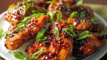 Poulet Teriyaki Hawaïen - 1