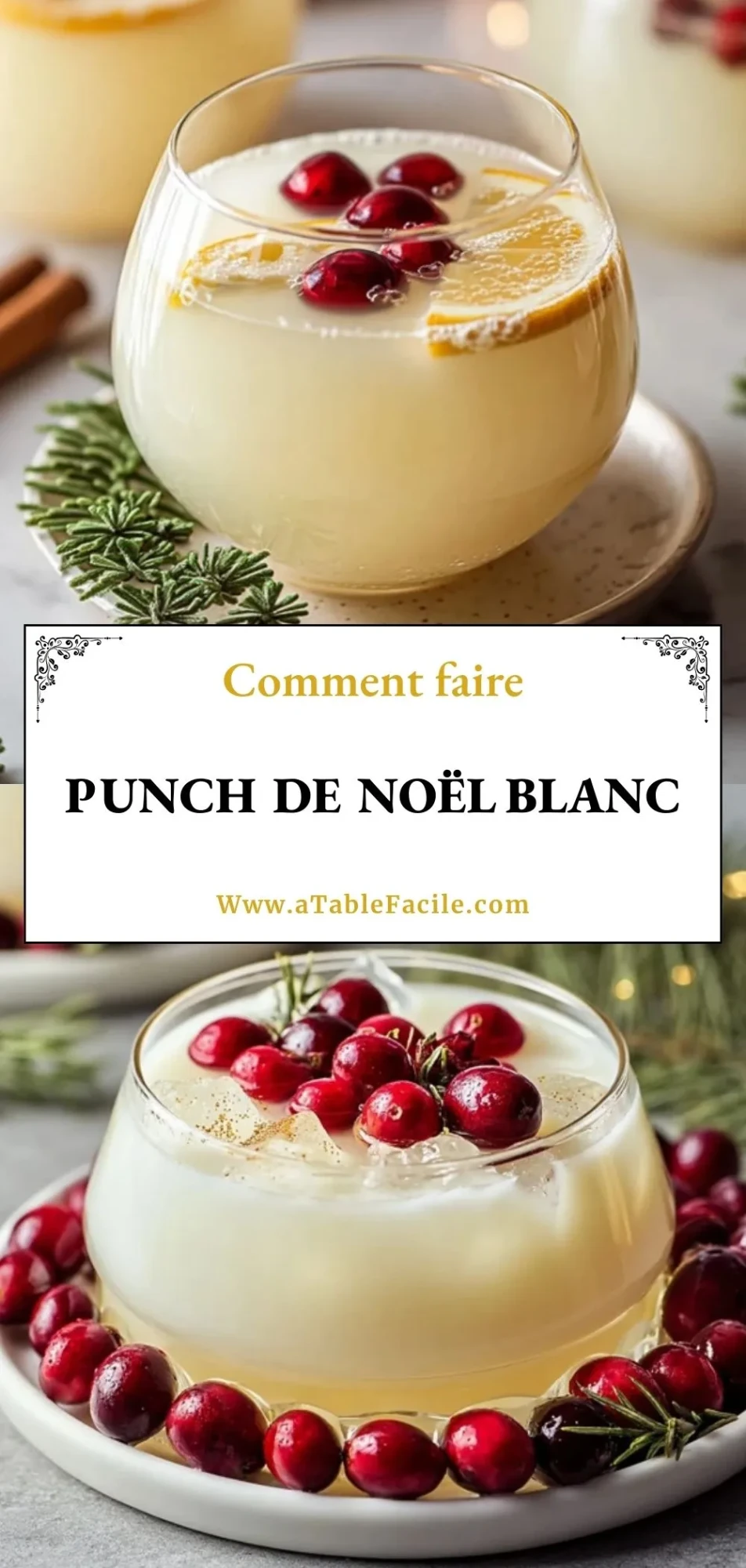 Punch de Noël Blanc - Pin 1