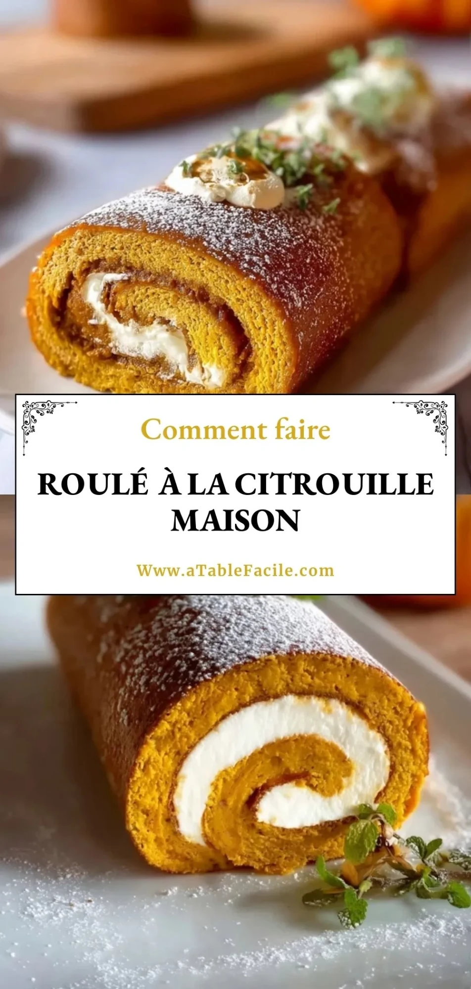 Roulé à La Citrouille Maison- Pin 1 (1)