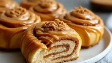 Roulés À La Cannelle Au Beurre De Biscoff 1